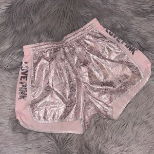 PINK Victoria’s Secret Sequin Bling Campus Running Short XS